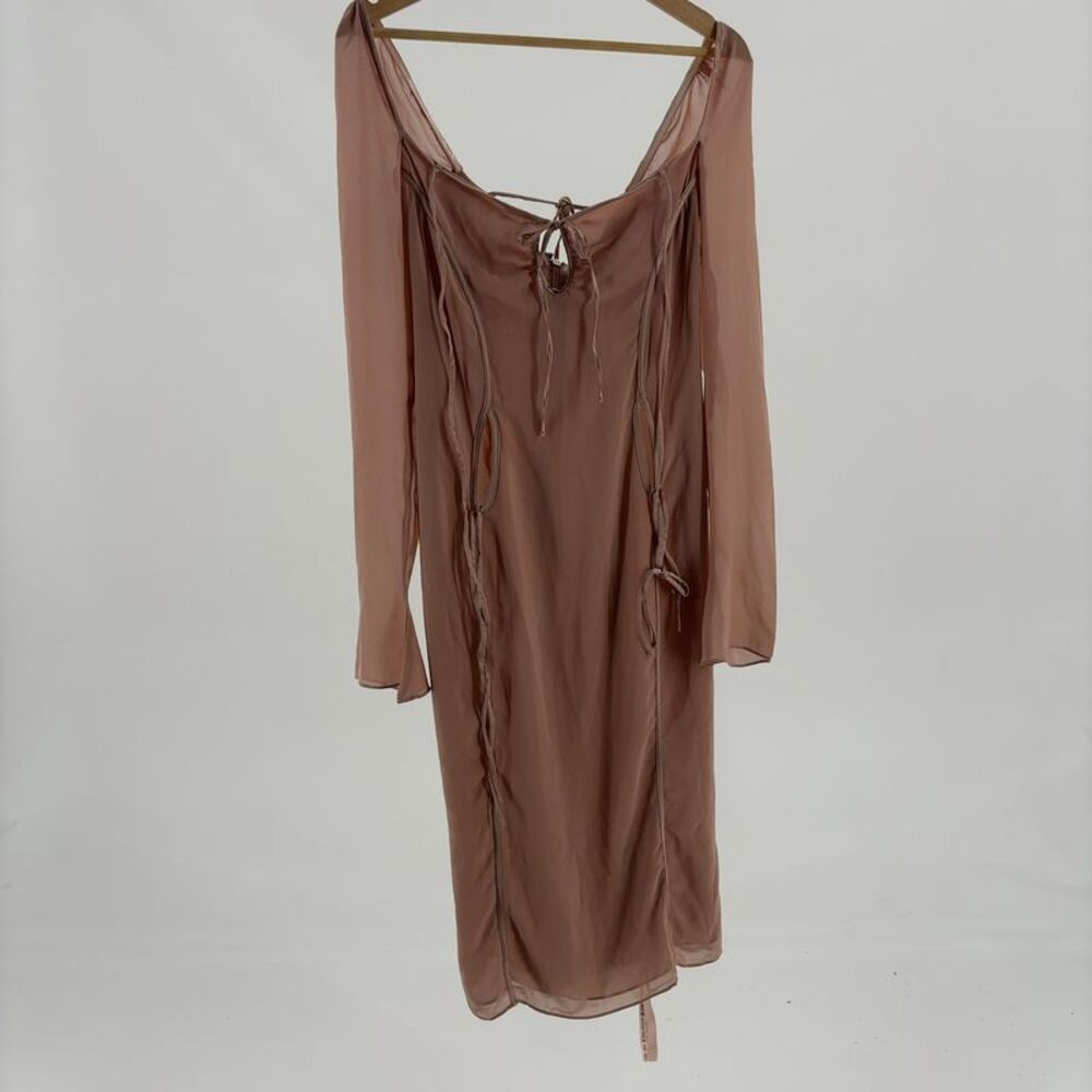 House of CB Ophelia Georgette Cut out Midi Dress